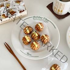 홀리데이바이브 메인 플레이트 3p set 홈카페 레터링 접시, Red + Green + Yellow