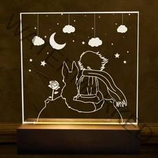 티처스 아크릴 무드등 만들기 세트 (동화 캘리 도안), 단품