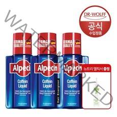 알페신 카페인 리퀴드 모발 및 두피 영양 200ml x3, 없음