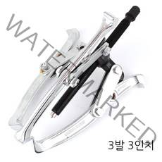 기어풀러 베어링풀러 볼조인트세퍼레이터 베어링풀러-내경용 풀리빼기 2발 3발 렌치, 옵션02 3발 기어풀러 SM-G303
