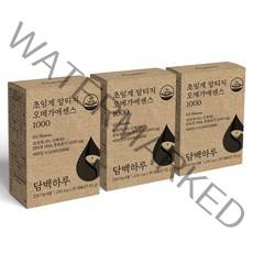 담백하루 초임계 알티지 오메가3 에센스 1000 3개월 3박스 비타민D600IU 90캡슐