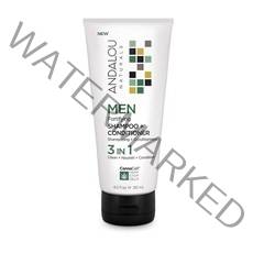 Andalou Naturals Shampoo Conditioner 안달로우 칸나셀 맨 3 in 1 포티파잉 샴푸 및 컨디셔너 8.5oz