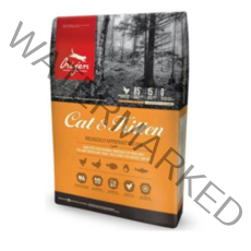 오리젠 전연령 캣앤키튼 고양이 건식사료, 닭, 1kg, 8개