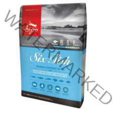 오리젠 전연령 6 피쉬 고양이 건식사료, 생선, 1kg, 4개