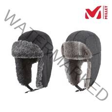 밀레 MILLET 2칼라 남여공용 남성 여성 한겨울 방한 모자 안감 플리스 보들보들 생활방수 가능 패딩 고소모 군밤 모자, FREE, BLACK(16)