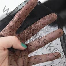 패브릭샵 앤도트 망사원단 12컬러, 블랙