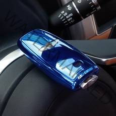 제네시스 더뉴 G70 키케이스 키홀더 스킨 용품, 신형타입 (블루)