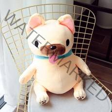 45cm 55cm 재미있는 불독 불 테리어 목자 그레이트 인형 아이 장난감, 플레시컬러