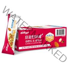 켈로그 프로틴바K 아몬드 앤 호박씨, 30g x 36개