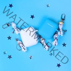 겨울왕국 올라프 에어팟 + 케이스 세트 2color 피규어 케이스, 화이트