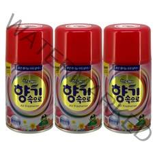 향기속으로 자동분사기 캔 교체용 동백꽃향 290ml 3개