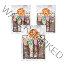 헬로도기 참좋은간식 꼬치꼬치 건조간식 4종 세트, 오리 + 북어 혼합맛, 치킨 + 북어 혼합맛, 연어 + 북어 혼합맛, 소 + 북어 혼합맛, 3세트