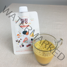 밀링 쉐이크 단호박 오트볼맛 식물성단백질쉐이크 미숫가루 선식 43g 175kcal 단백질 11.7g 5~50개, 한달팩(30)