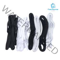 다용도 납작 고무줄 바지고무줄 바지밴드 고무밴드 허리고무줄, 4골 검정색