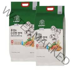 지니펫 전연령용 홀리스틱 강아지 사료 2p, 5.2kg, 2개