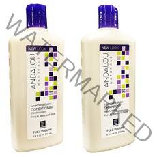 안달로우 Andalou Naturals Lavender Biotin Full Volume 라벤더 비오틴 샴푸 컨디셔너 세트 340ml 1개