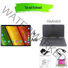 가성비 태블릿pc 태블릿피씨 새로운 2.5d 스틸 스크린 10.1 인치 3g 전화 pc 4gb + 64gb 안드로이드 9.0 옥타 코어 블루투스 와이파이, 번들 3, 은