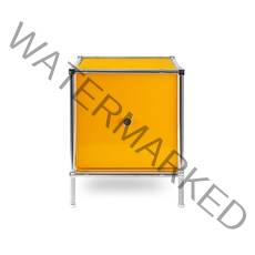 ZAR A타입 2단 서랍형 모듈 선반, 옐로우