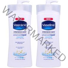 바세린 인텐시브케어 어드밴스드 리페어 바디로션, 450ml, 2개입