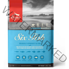 오리젠 전연령 6 피쉬 고양이 건식사료, 3개, 5.4kg, 생선