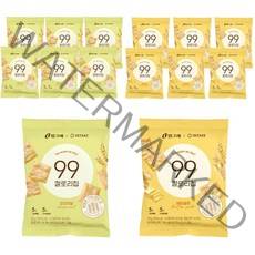 [블루존]빙그레 99칼로리칩 14개 (오리지널 7개+버터솔트 7개), 1세트
