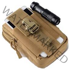 PKFARM 1+1 옥스포드 포켓 밀리터리 방수 힙색 허리가방 파우치