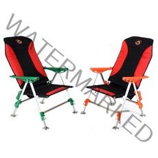 섬 멀티 오리발 낚시의자 알루미늄(SM-C03), 그린