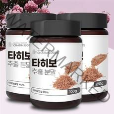 타히보 추출 분말 가루 100% 타히보껍질 100g 계량스푼 증정, 100g x 3병(계량스푼1개 증정)
