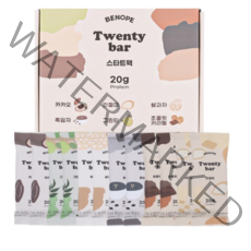 베노프 20바 프로틴바 스타트팩 6종 x 2p 세트, 20g, 4세트