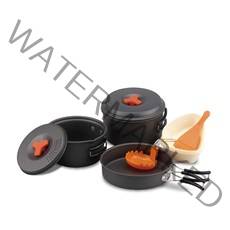 티에라 아웃도어 경질 코펠세트 THB-2004 3~4인용, 혼합 색상, 1세트