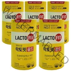 종근당건강 락토핏 생유산균 골드, 100g, 5개