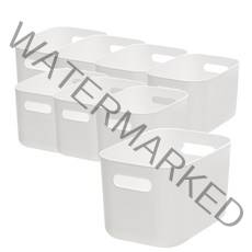 보노하우스 로코스 수납 바스켓 S, 화이트, 8개