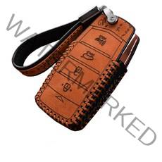 G시그니처 제네시스 G70 G80 G90 EQ900 G1 키케이스 + 악세사리 세트, 브라운