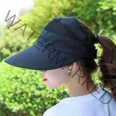 원더씨 보잉메쉬 라인스티치 썬캡 썬바이져 여자 여름모자 실외활동 골프 낚시 등산 패션모자