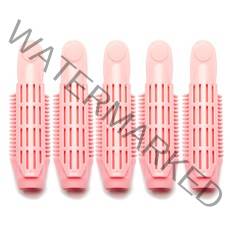 셀리본 헤어볼륨롤스타 뿌리 볼륨업 집게 5p, 1개, 핑크