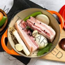 베스트밀 통오겹살 2kg (1kg X 2팩) 개별포장 냉동