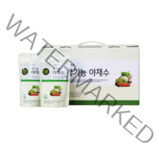 [초록마을] 유기농야채수(150mLx30입), 150ml, 1세트