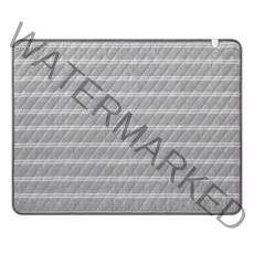 눕자 탄소매트 전기요매트 그레이, 더블(140 x 180cm)