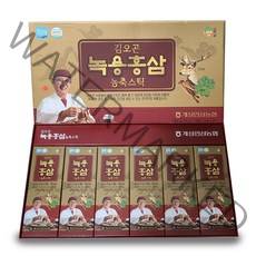 명절선물세트 명절선물 설선물 김오곤녹용홍삼농축스틱10mlx30포 추석선물 효도 홍삼, 10ml, 30포