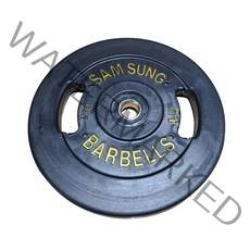 삼성경량 바벨 원판 1.5kg~20kg 홀지름 29~30mm, 2.5kg