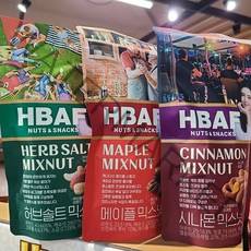 HBAF 시나몬믹스넛 190G 2개, 시나몬 190g*2개