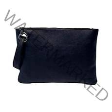 클러치 백 도너리 핸드백 세컨드 패스너 부착 가죽 여성