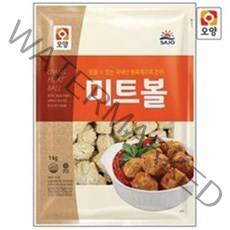 대한민국장사꾼 사조오양 미트볼 1kg, 2개