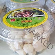 2022년도 햇밤으로 만든 뽀얀 속살같은 공주 생 컵밤 생율 450g 아삭아삭 공주밤 깐밤 탈피밤 제수용밤, 1팩