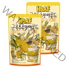 HBAF 군옥수수맛 아몬드, 210g, 2개