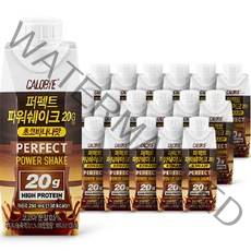 칼로바이 퍼펙트 파워쉐이크 20g 초코바나나맛, 250ml, 18개