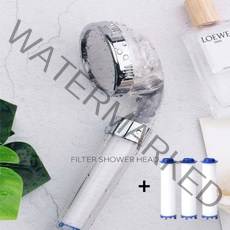 데이원 샤워기 헤드 +필터 3p 더그린 3단 수압상승 절수기능