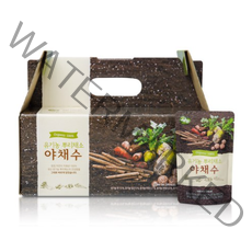 참든 유기농 뿌리채소 야채수 가족 건강즙, 100ml, 60개