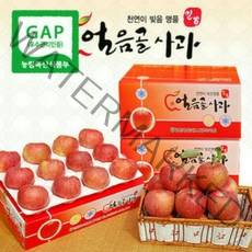 (햇사과) "무지개농원" 밀양 얼음골사과 아삭 달콤 5kg 10kg, 1박스, 5kg 23과