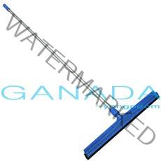 가나다용품 PVC이중바닥밀대60cm SET 스펀지밀대 스퀴지 물기제거밀대 물밀대 건물 빌딩 상가 물청소밀대, 1개